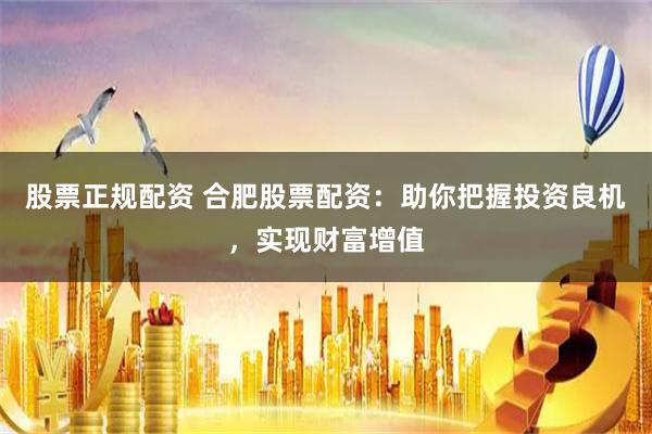 股票正规配资 合肥股票配资：助你把握投资良机，实现财富增值