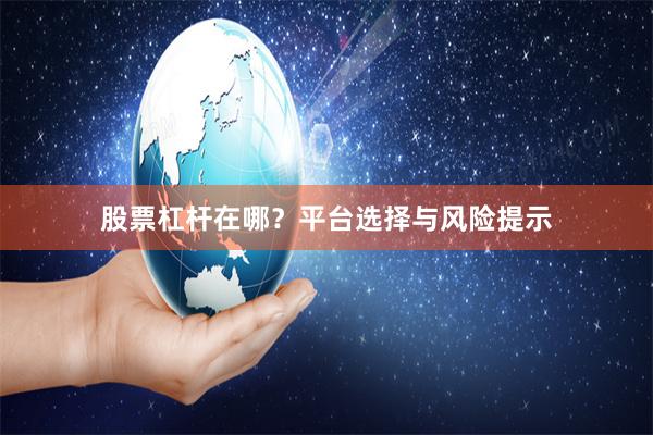 股票杠杆在哪？平台选择与风险提示